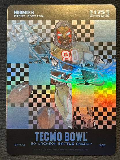 Bo Jackson Battle Arena Tecmo Bowl Jerry Rice Hands SP Big Pixel Ice 175 Power