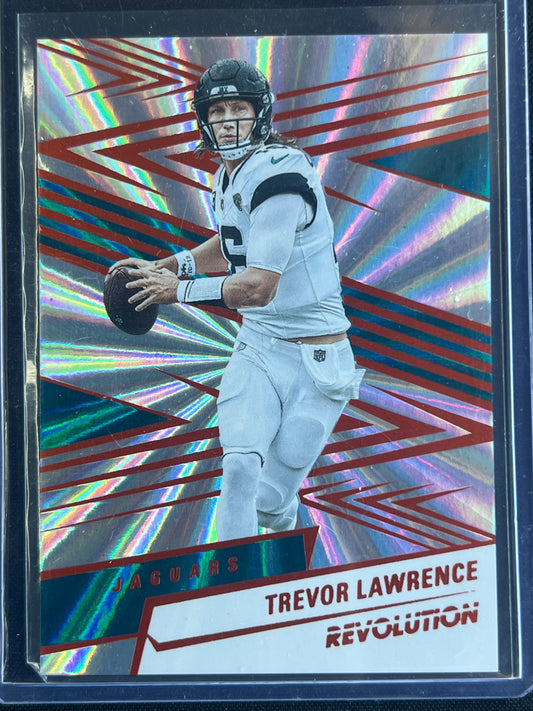 2025 Panini Revolution - Trevor Lawrence #157 Sunburst /18