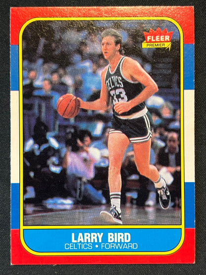 1986-87 Fleer Basketball - Larry Bird #9