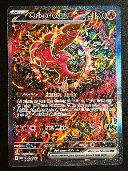 Oricorio ex - 024 - ME: Mega Evolution Promo (MEP) NM Pokemon