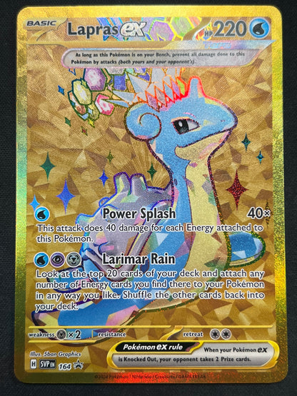 Lapras ex - 164 - SV: Scarlet & Violet Promo Cards (SVP) Pokemon