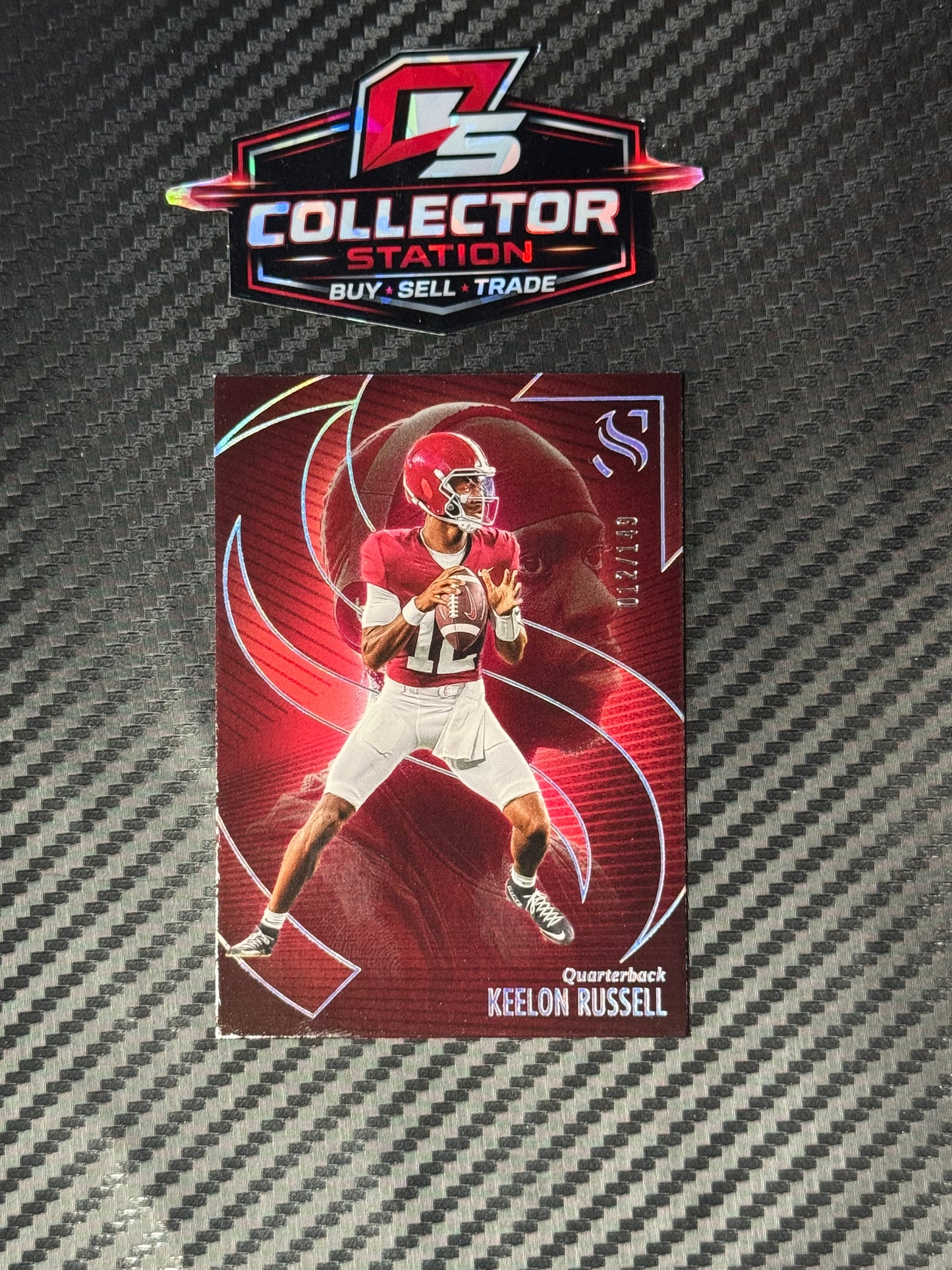 2025 Panini Silhouette Keelon Russell Holo Silver /149 Alabama