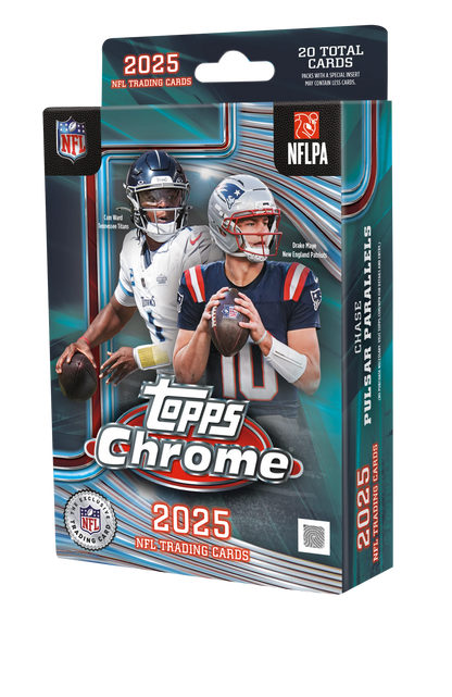 2025 Topps Chrome Football Hanger Box