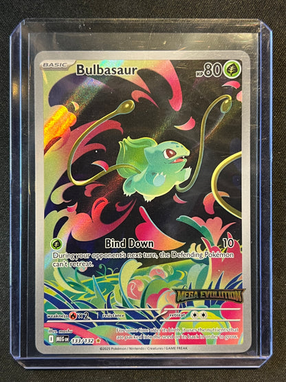 Bulbasaur - 133/132 - ME01: Mega Evolution STAMPED (MEG) Pokemon