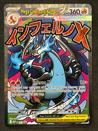 Mega Charizard X ex - 023 - ME: Mega Evolution Promo (MEP) NM Pokemon