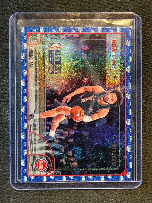 2025-26 Topps NBA Hoops Cade Cunningham #282 Light Burst Blue /149 All-Star