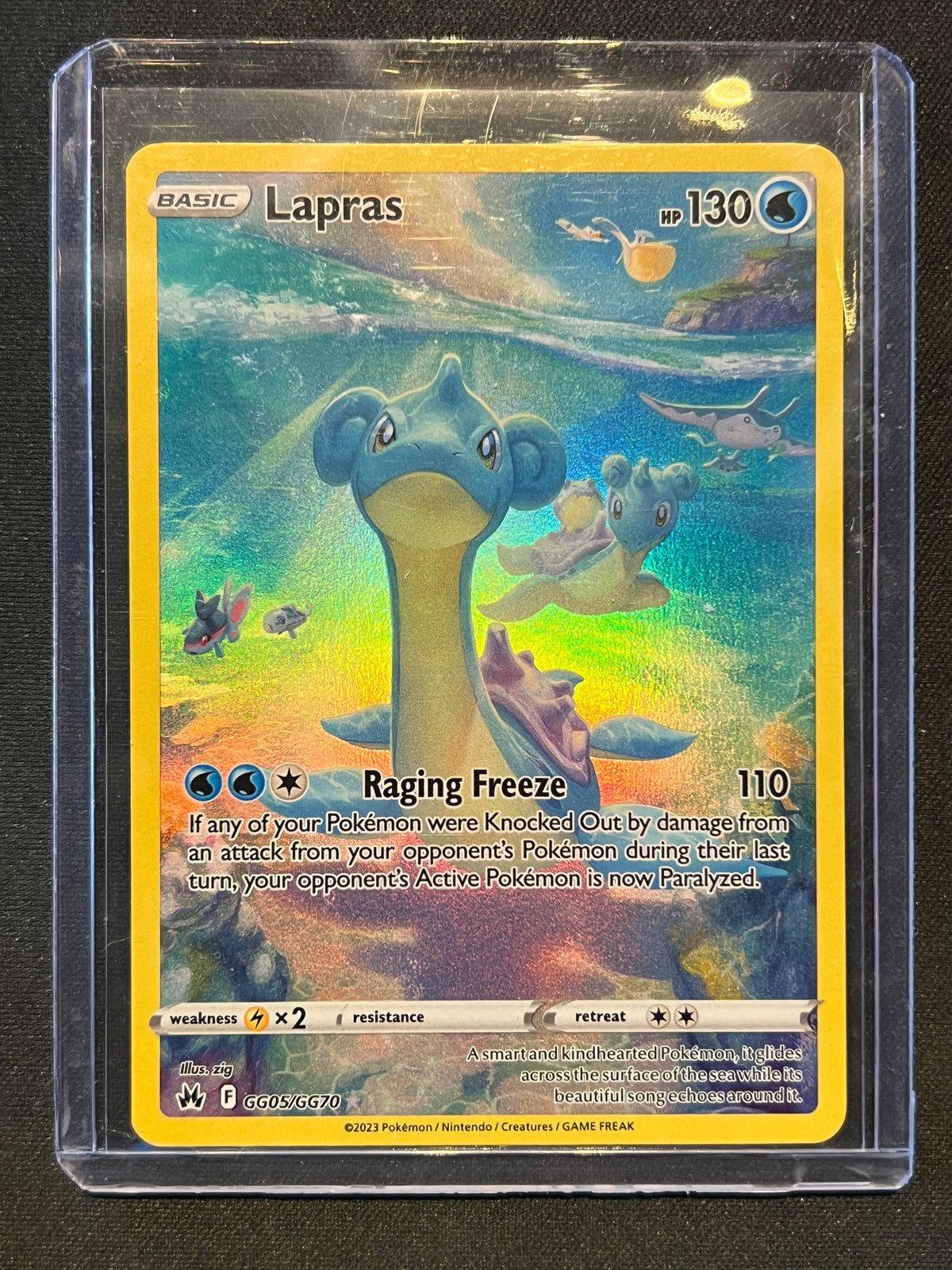 Lapras - SWSH: Crown Zenith: Galarian Gallery (CRZ:GG) Pokemon
