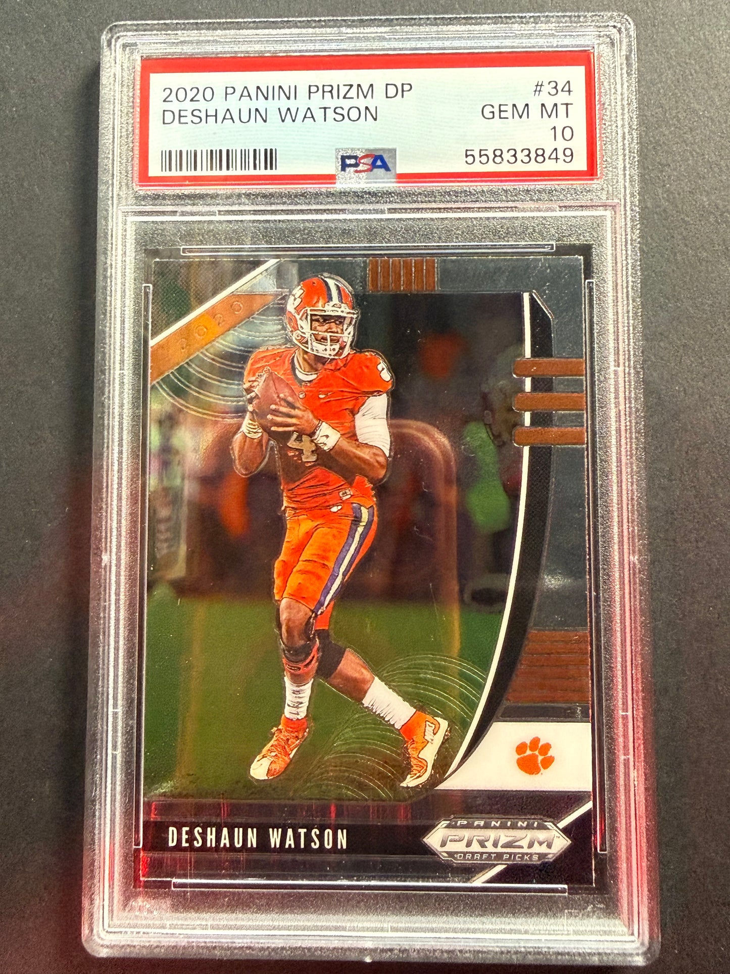 2020 Panini Prizm Draft Picks - Deshaun Watson #34 PSA 10