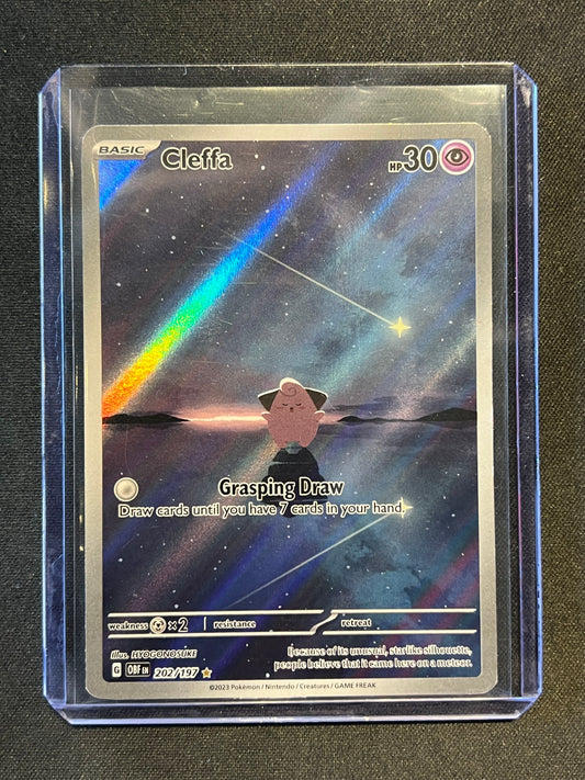 Pokemon Cleffa - 202/197 - SV03: Obsidian Flames (OBF)