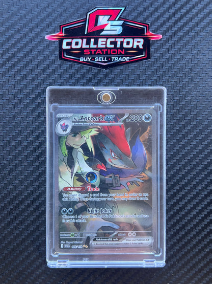 N's Zoroark ex - 185/159 - SV09: Journey Together (JTG)
