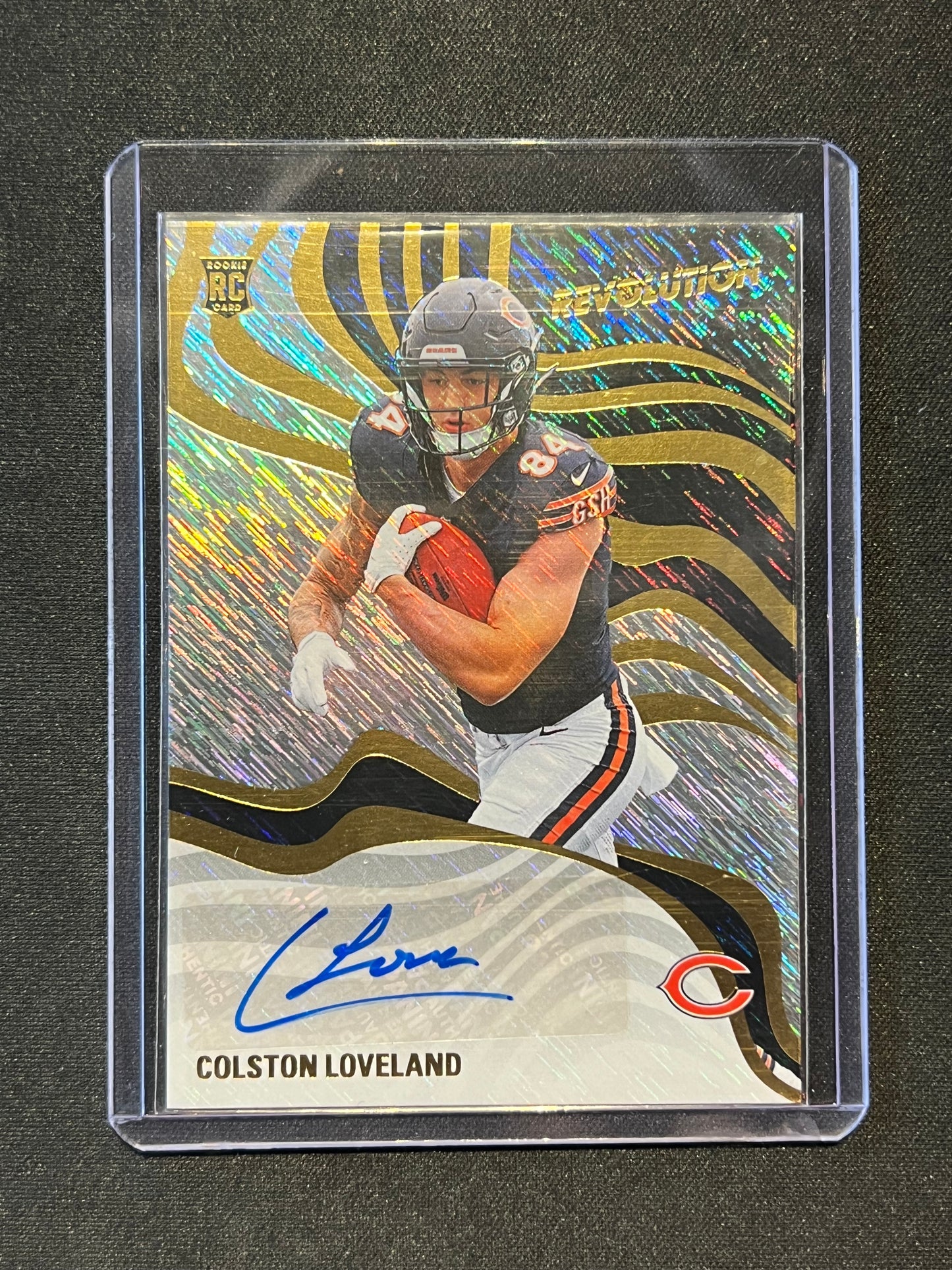 2025 Panini Revolution Colston Loveland Storm Auto #RSA-CLD RC