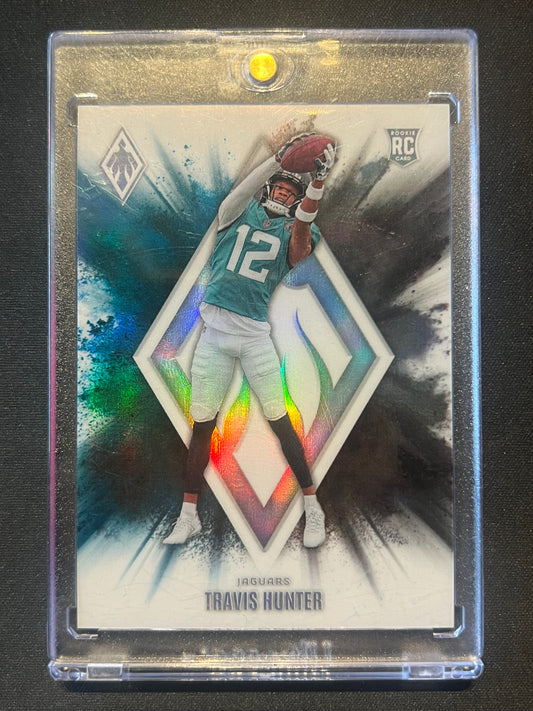 2025 Panini Phoenix Travis Hunter Color Blast RC Rookie SSP #7 Jaguars