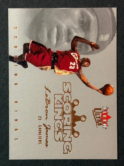 2004-05 Fleer Ultra LeBron James Scoring Kings #22 SK Cavaliers