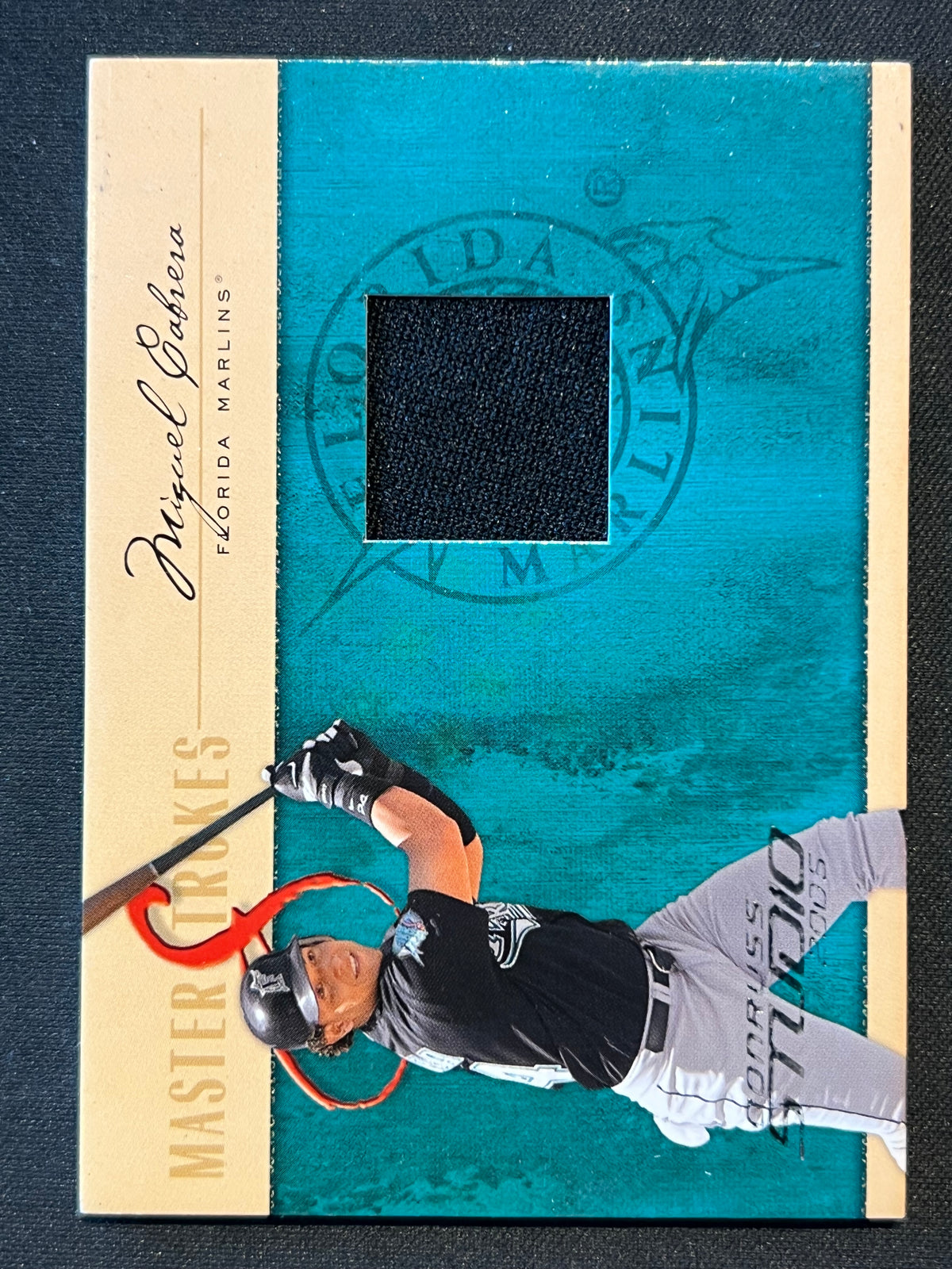 2005 Studio Masterstrokes Jersey #MS20 Miguel Cabrera 82/250