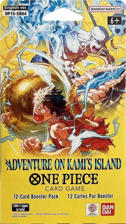 One Piece Adventure on Kami's Island Sleeved Booster Pack -(OP15-EB04)