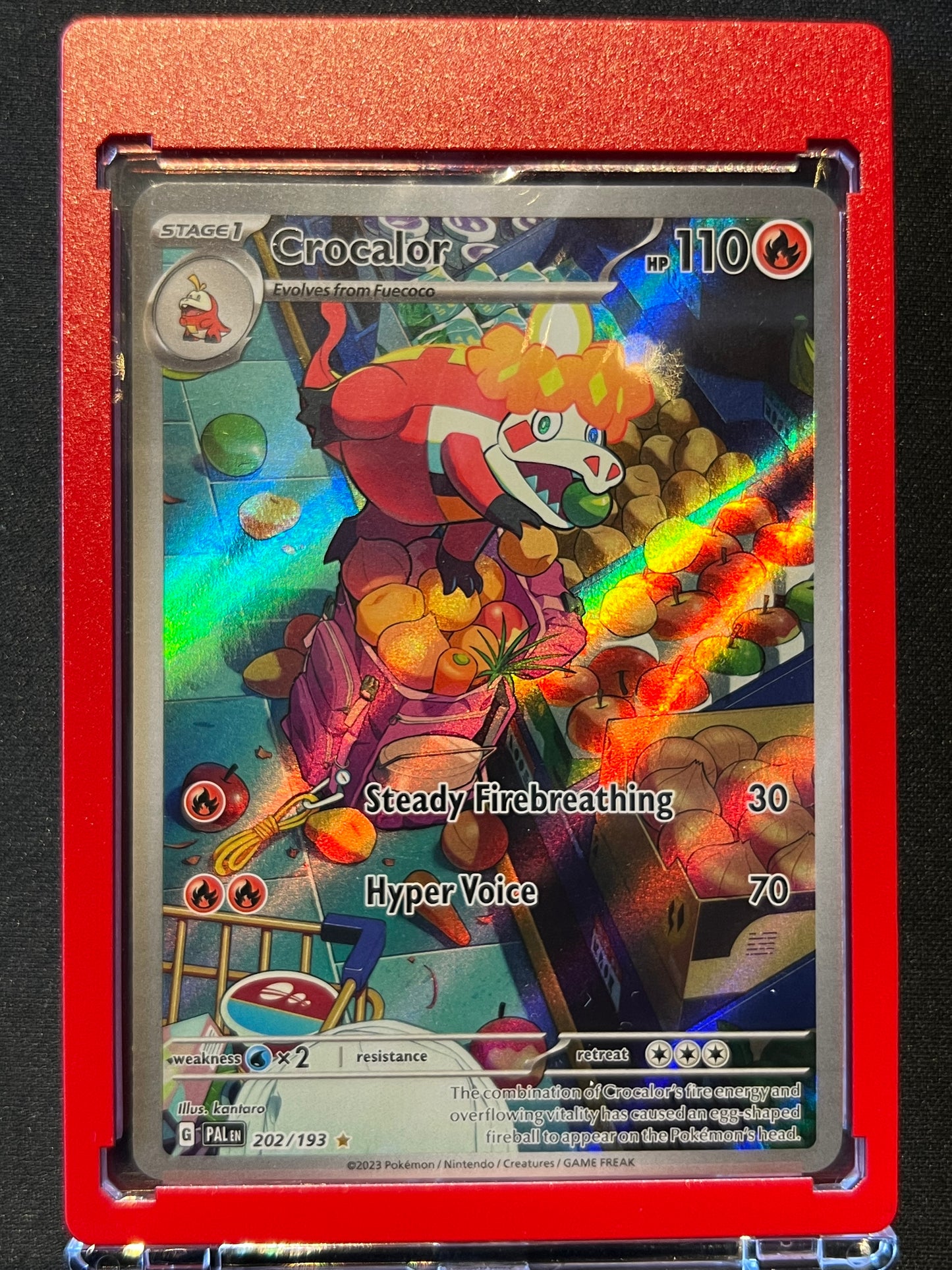 Crocalor - 202/193 - SV02: Paldea Evolved (PAL)