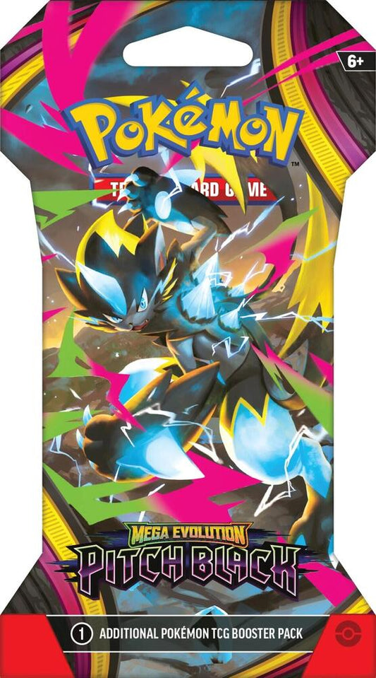 Pitch Black Sleeved Booster Pack - ME05: Pitch Black (PBL)