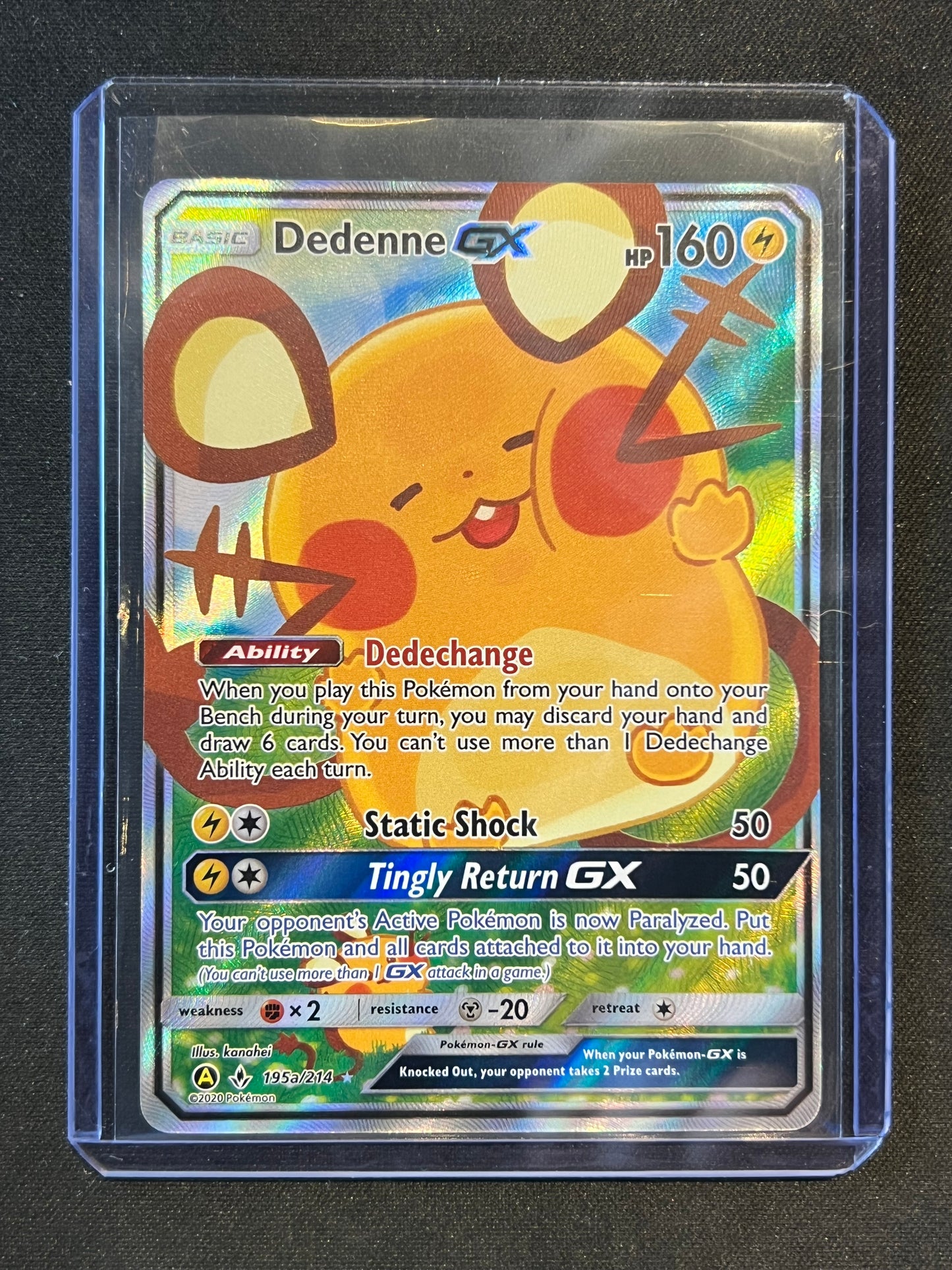 Dedenne GX - 195a/214 - Alternate Art Promos (PR)