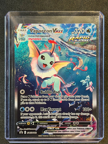 Vaporeon VMAX - SWSH182 - SWSH: Sword & Shield Promo Cards (SWSD) Pokemon