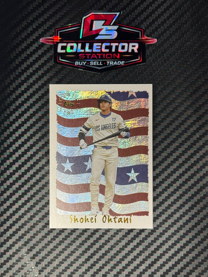 Topps 2025 Archives Shohei Ohtani Cyberstats Insert #95C-7 Dodgers