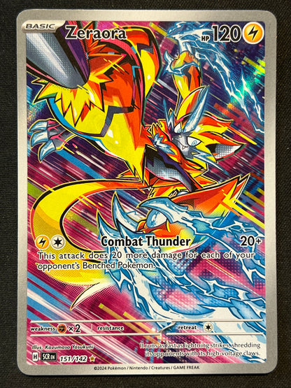 Zeraora - 151/142 - SV07: Stellar Crown (SCR) NM Pokemon