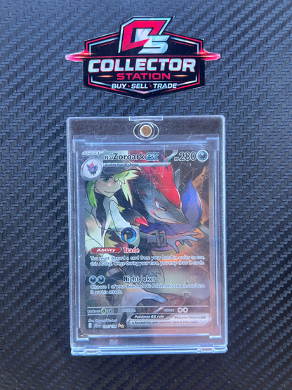 N's Zoroark ex - 185/159 - SV09: Journey Together (JTG)