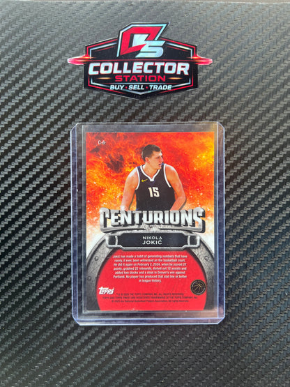 2024-25 Topps Finest #C-6 Nikola Jokic Centurions