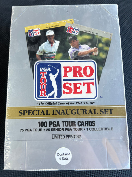 1990 Pro Set PGA Tour Set Box Sealed (4 Sets Included)
