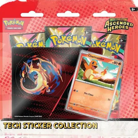 Mega Evolution: Ascended Heroes Tech Sticker Collection