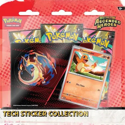 Mega Evolution: Ascended Heroes Tech Sticker Collection