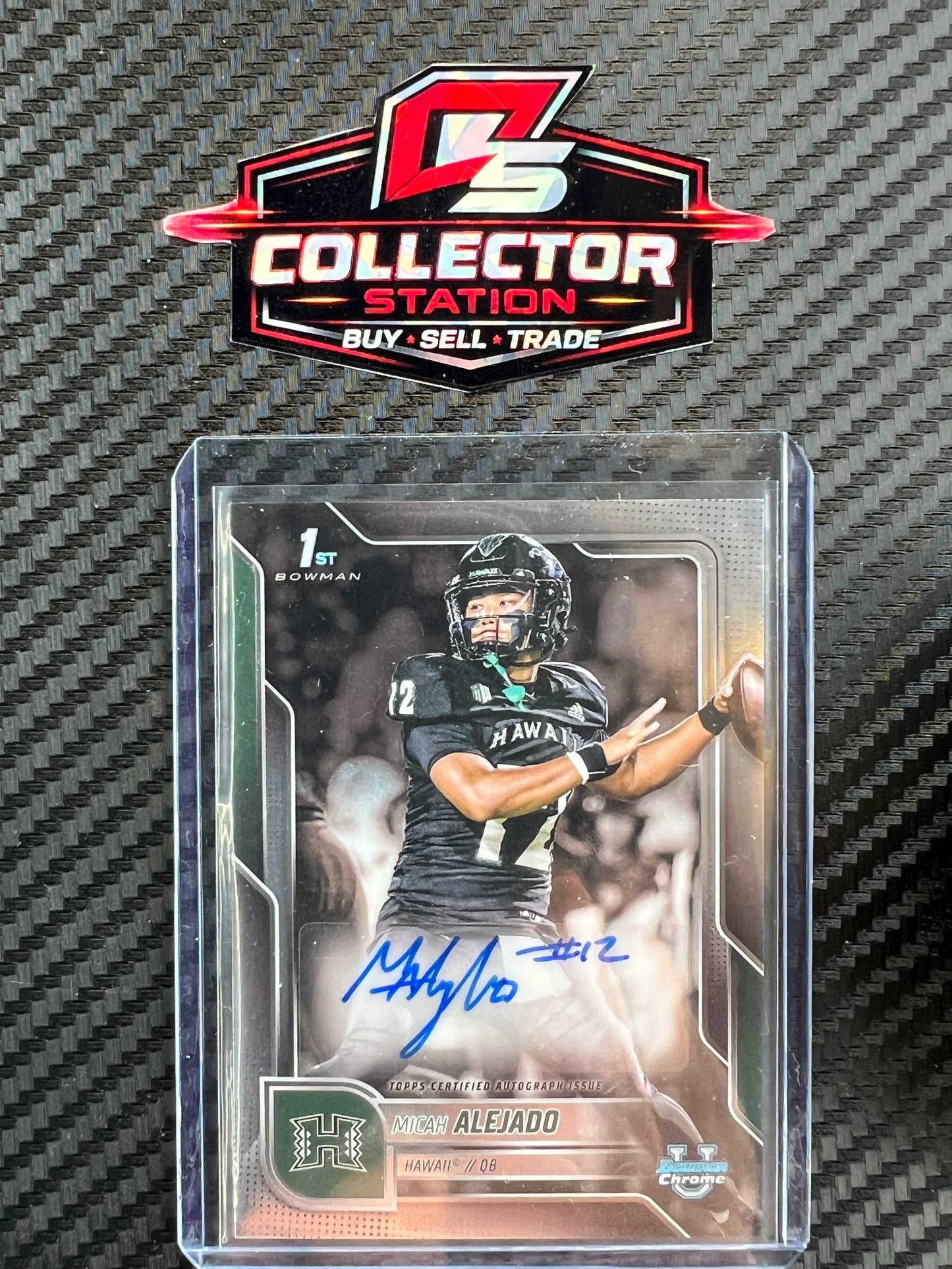 2025 Bowman University Chrome Prospect Autographs Micah Alejado #BCA-MA