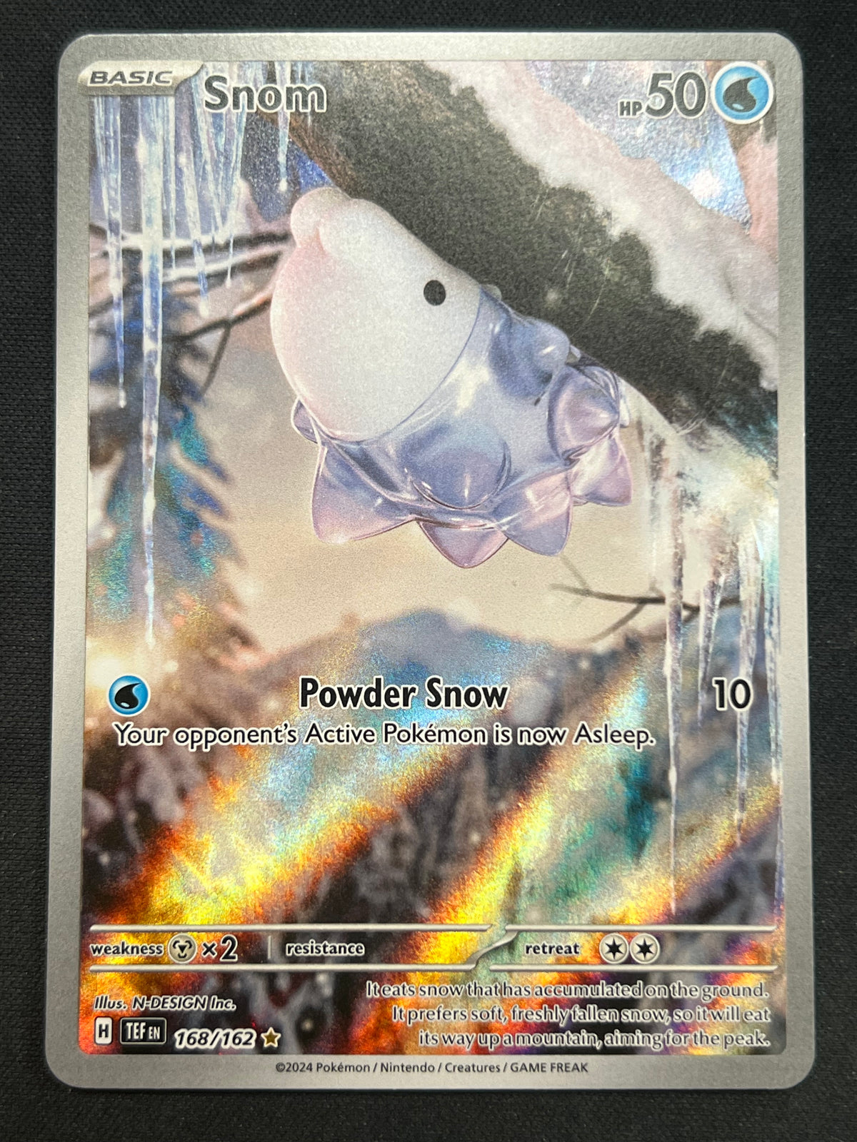 Snom - 168/162 - SV05: Temporal Forces (TEF) Pokemon