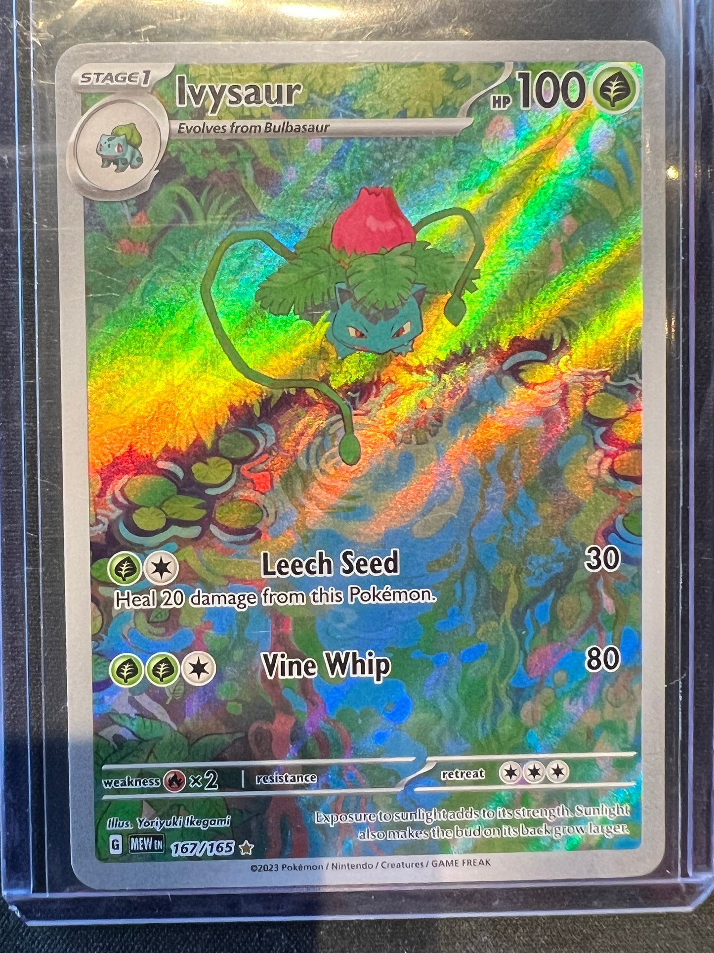 Ivysaur - 167/165 - SV: Scarlet & Violet 151 (MEW)