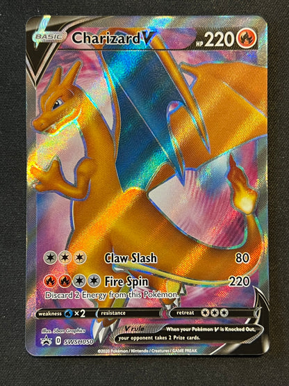 Charizard V - SWSH050 - SWSH: Sword & Shield Promo Cards (SWSD) Pokemon