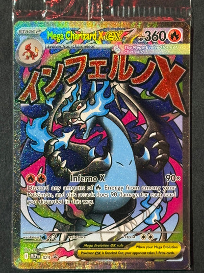 Mega Charizard X ex - 023 / Oricorio ex - 024 - ME: Mega Evolution Promo (MEP) (Sealed)