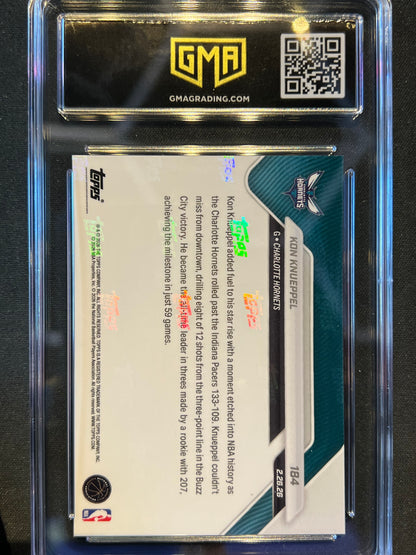 2025 Topps Now Kon Knueppel RC Rookie #184 GMA Gem 10 All-time Rookie