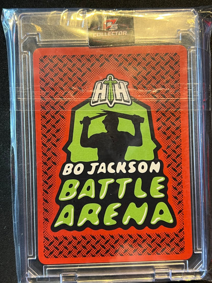 2026 Bo Jackson Battle Arena Tecmo Bowl Marshall Faulk P-170 Day 1 Exclusive SP
