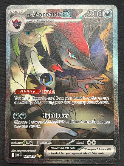 N's Zoroark ex - 185/159 - SV09: Journey Together (JTG) Pokemon