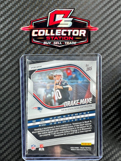 2025 Panini Prizm - Drake Maye #165 Red White & Blue Prizm