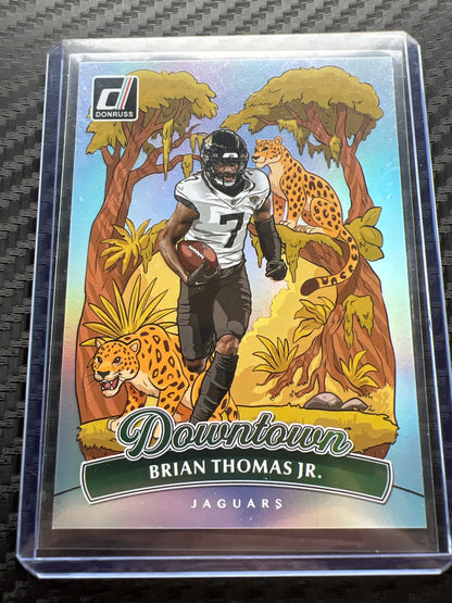 Panini 2025 Donruss Downtown! Brian Thomas Jr. #2