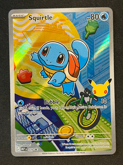 Squirtle - 039 - ME: Mega Evolution Promo (MEP) NM Pokemon