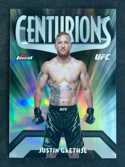 2024 Topps Finest UFC - Centurions Justin Gaethje #CEN-9 SSP