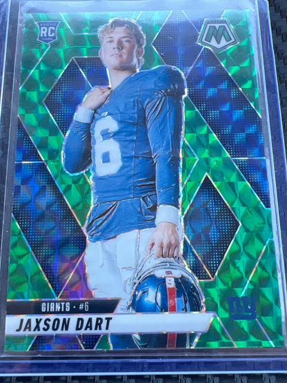 Panini 2025 Green Mosaic Prizm Jaxson Dart #288 RC