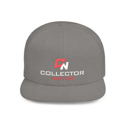 Collector Nation Camo Flat Bill Snapback Hat