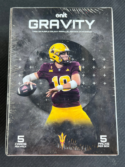 2025 Onit Gravity Football Arizona State University Blaster Box