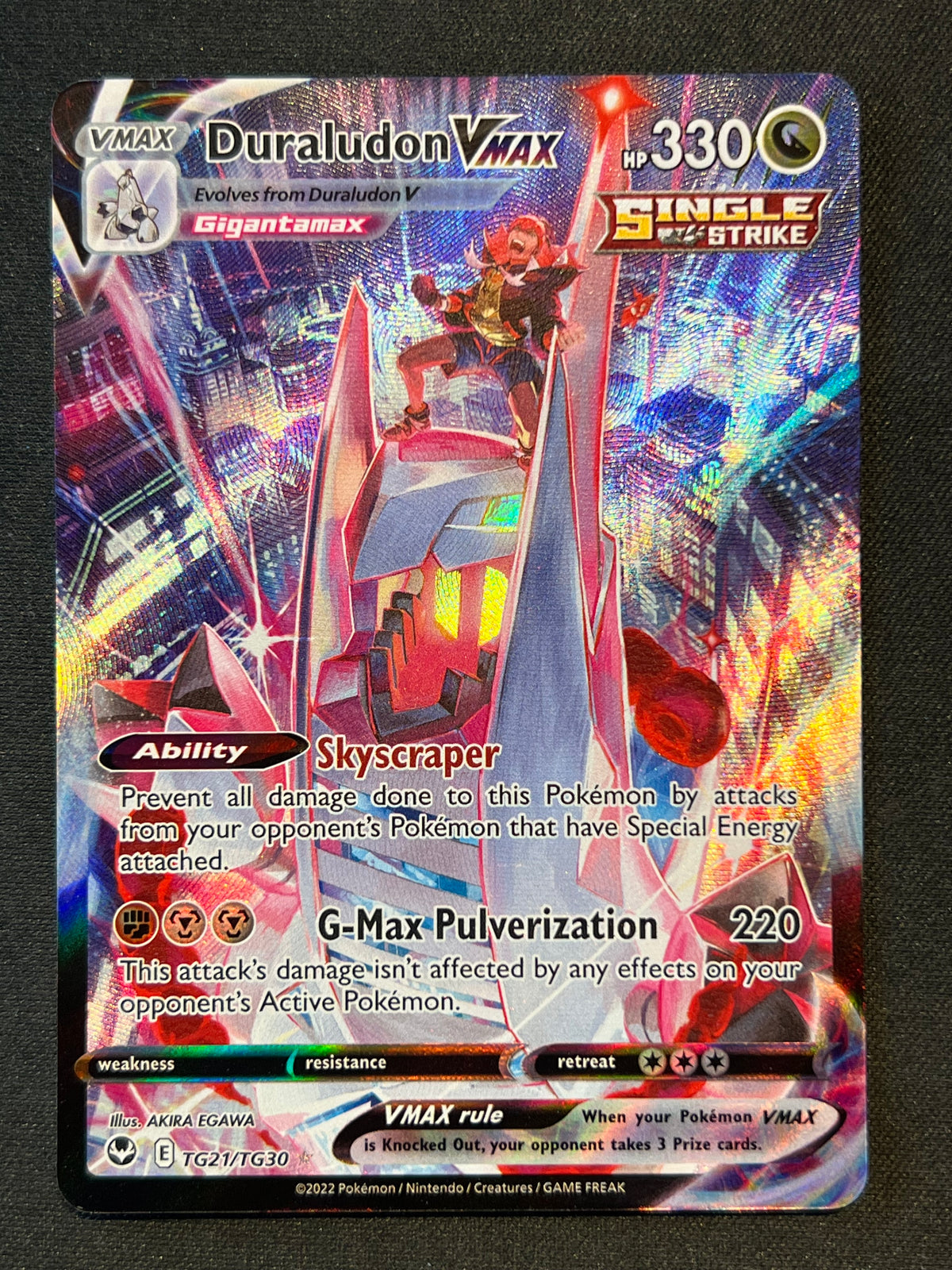 Duraludon VMAX - SWSH12: Silver Tempest Trainer Gallery (SWSH12: TG) NM Pokemon
