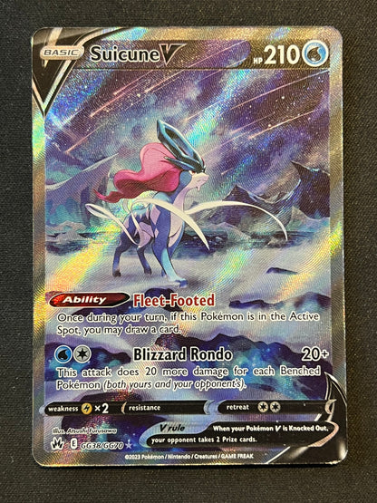 Suicune V - SWSH: Crown Zenith: Galarian Gallery (CRZ:GG) LP Pokemon