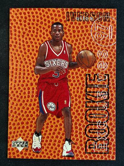 1996-97 Upper Deck - Rookie Exclusives Allen Iverson #R1 (RC)
