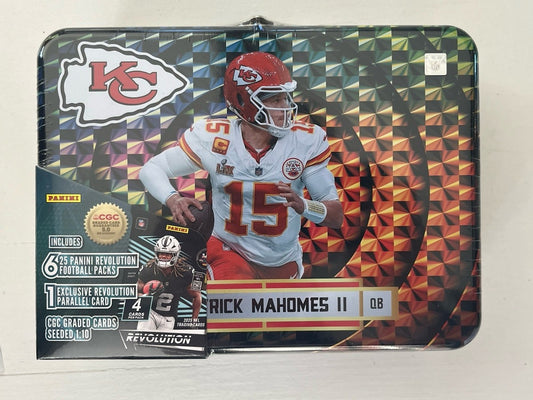 Panini 2025 Patrick Mahomes Football Lunchbox