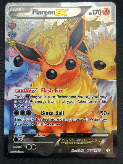 Flareon EX (Full Art) - Generations: Radiant Collection (GEN) HP/DMG Pokemon